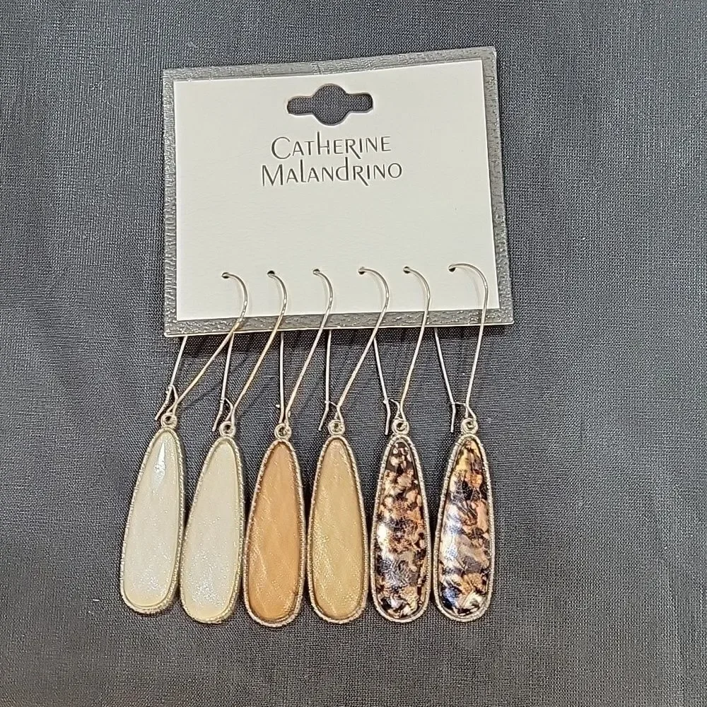 BRAND NEW CATHERINE MALANDRINO DANGLING DROP WOMEN